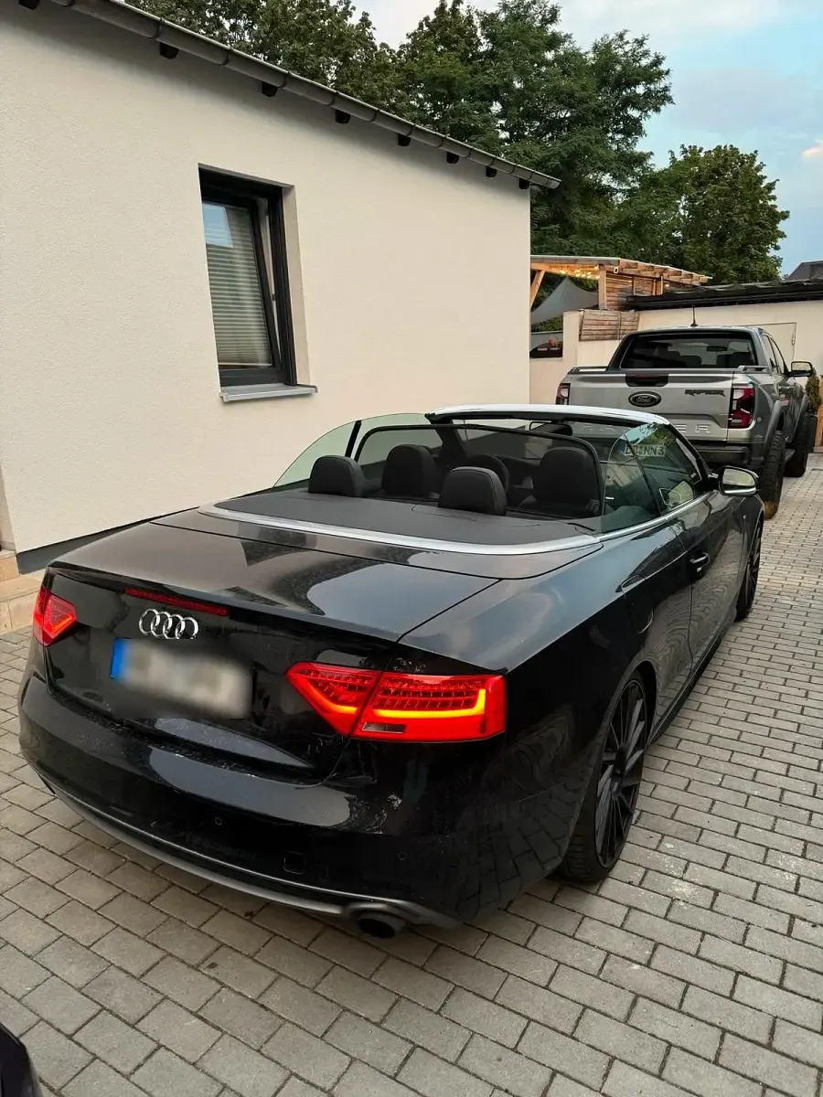 Gebraucht Audi A5 Cabriolet S-Line 170 PS (125 kW) 2013 Schwarz Cabrio