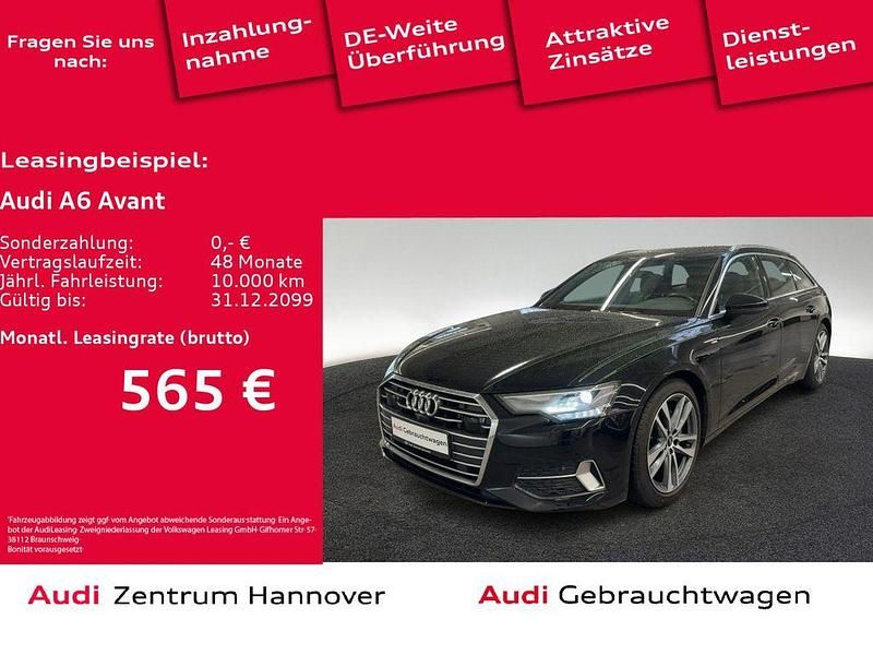 Brillantschwarz Gebraucht 2022 Audi A6 Ambiente Kombi | 34.990 € (Fairer Preis) - Bild 1/4