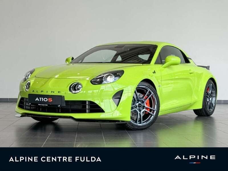 Lindengrün) (gruen Gebraucht 2024 Alpine A110 Coupé | 81.110 € - Bild 1/4
