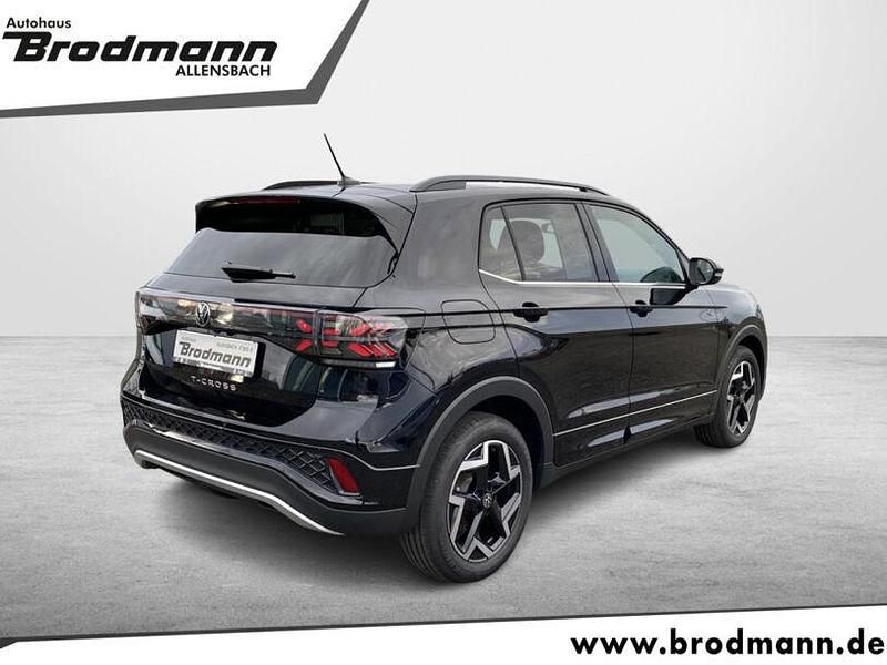 Neu VW T-Cross R-line 150 PS (110 kW) 2025 Deep black perleffekt SUV