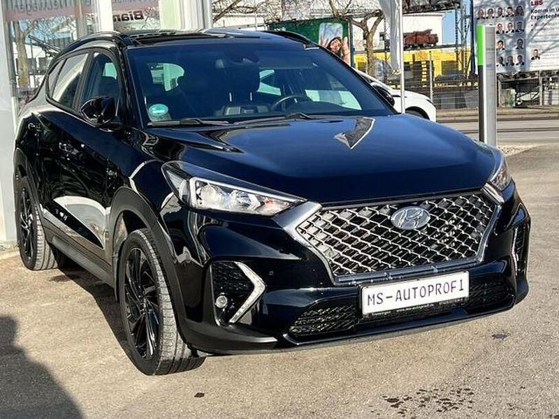 Gebraucht Hyundai Tucson N Line 177 PS (130 kW) 2019 Phantom black pearl (metallic) SUV