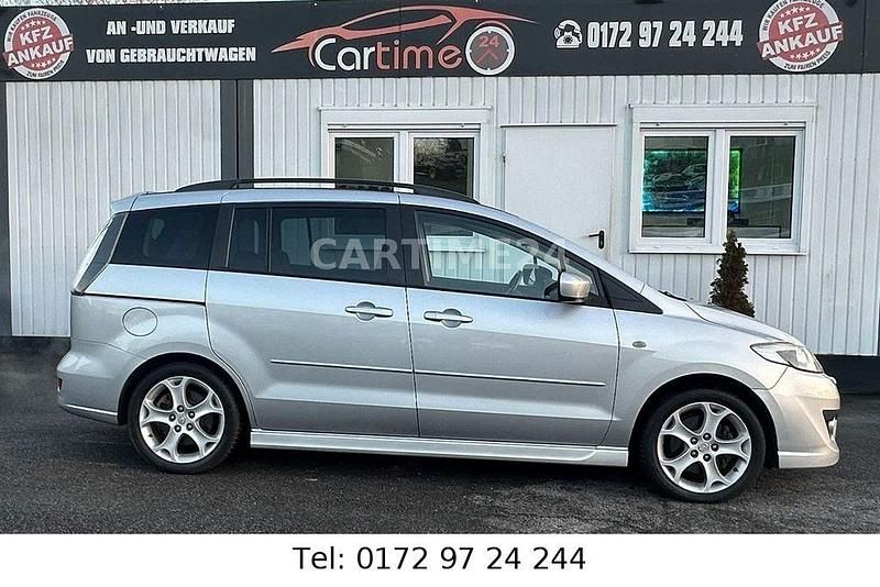 Gebraucht Mazda 5 Active Plus 145 PS (106 kW) 2010 Sunlight silver Van / Kleinbus