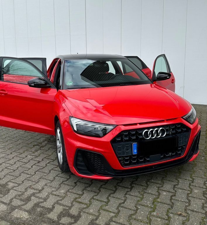 Rot Gebraucht 2019 Audi A1 Sportback S-Line Kleinwagen | 18.500 € (Fairer Preis) - Bild 1/4