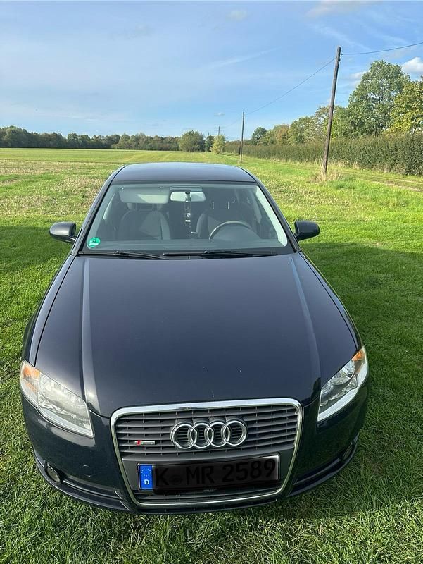Blau Gebraucht 2007 Audi A4 Limousine | 4.500 € - Bild 1/4