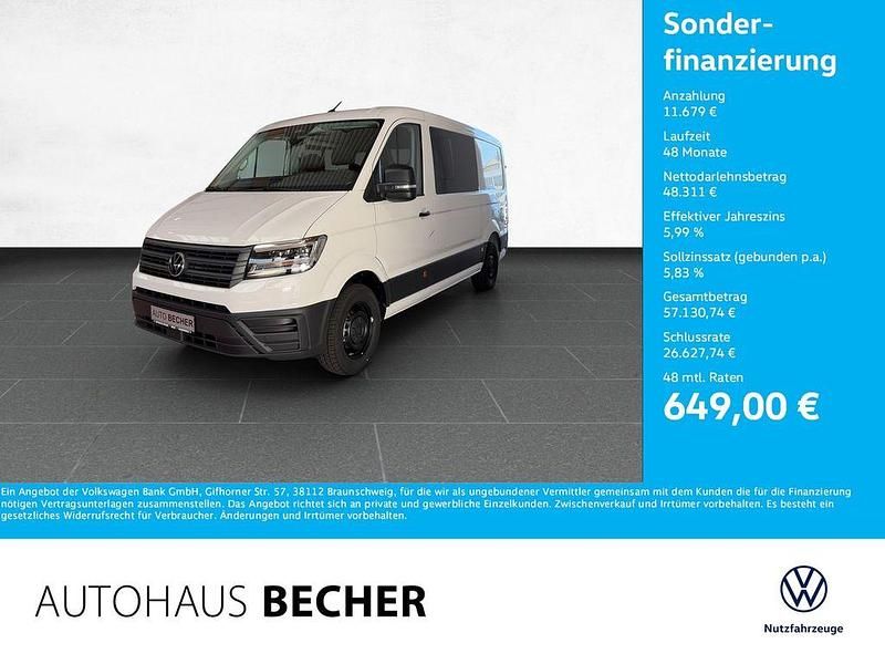 Ny VW Crafter 163 HK (119 kW) 2026 Hvid Van