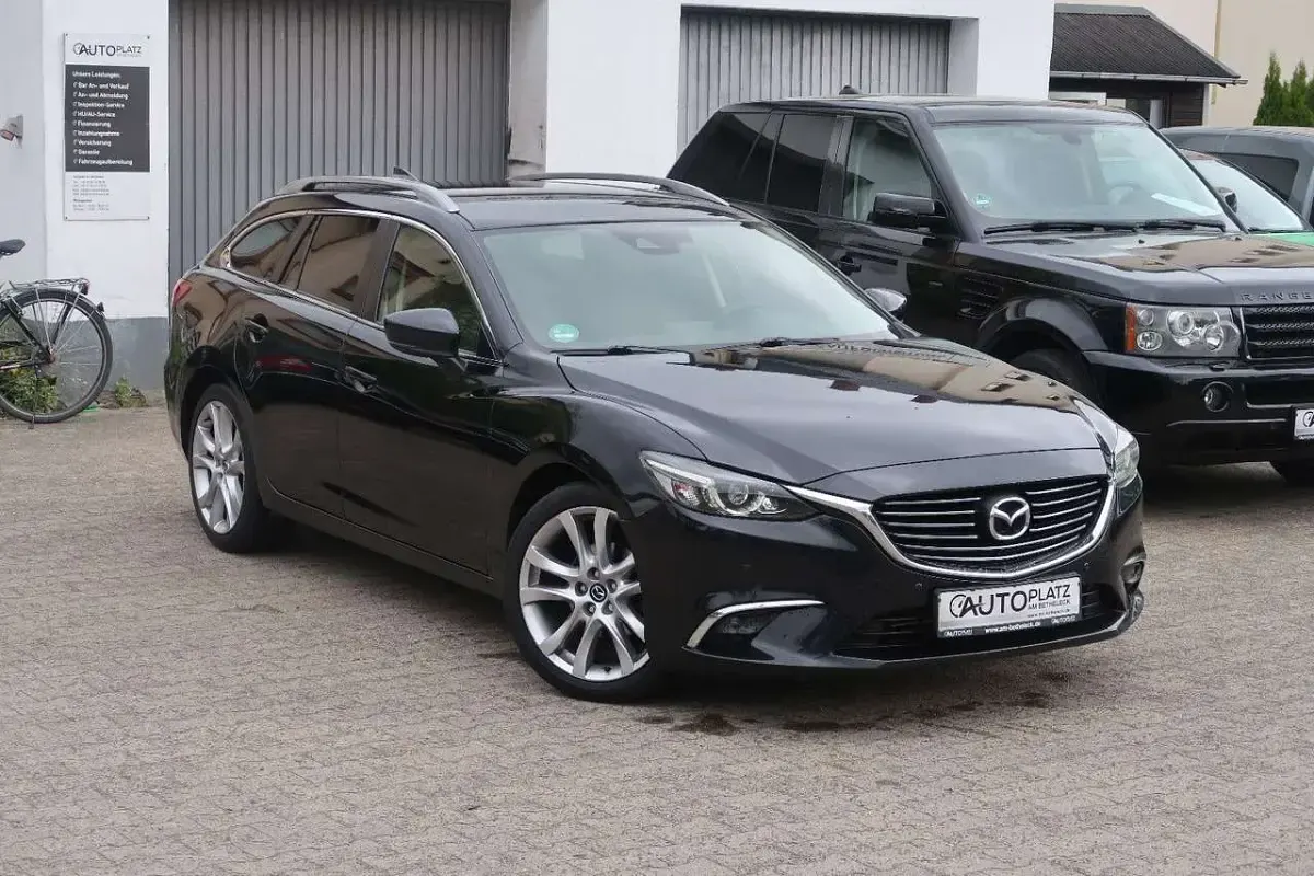 Używany Mazda 6 Nakama 150 KM (110 kW) 2017 Czarny Kombi