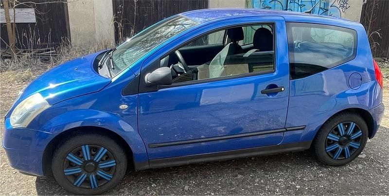 Gebraucht Citroën C2 60 PS (44 kW) 2007 Blau Kleinwagen