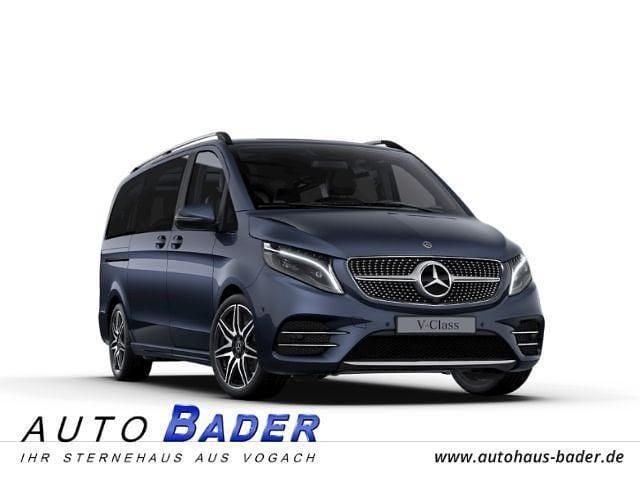Blau Gebraucht 2024 Mercedes V220 AMG line Van / Kleinbus | 59.900 € (Etwas zu teuer) - Bild 1/4