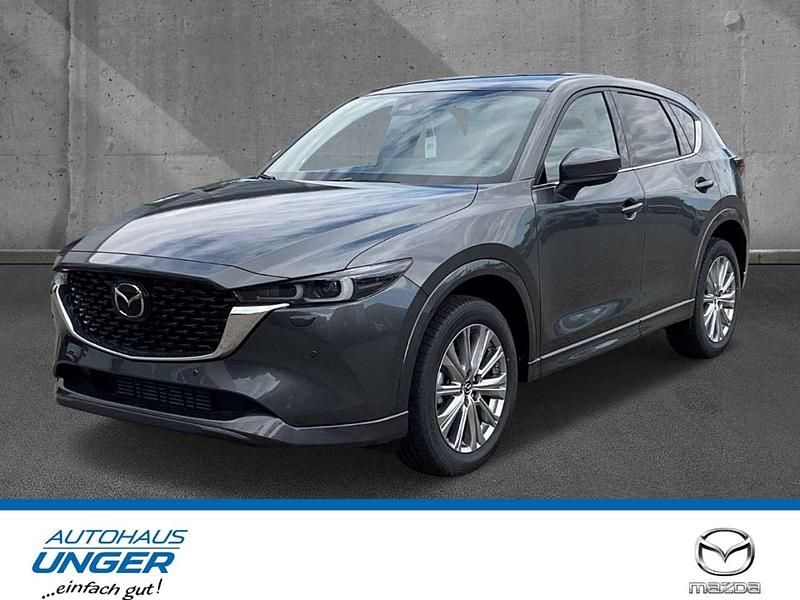 Machine grey Gebraucht 2024 Mazda CX-5 Takumi-Line SUV | 39.990 € (Fairer Preis) - Bild 1/4