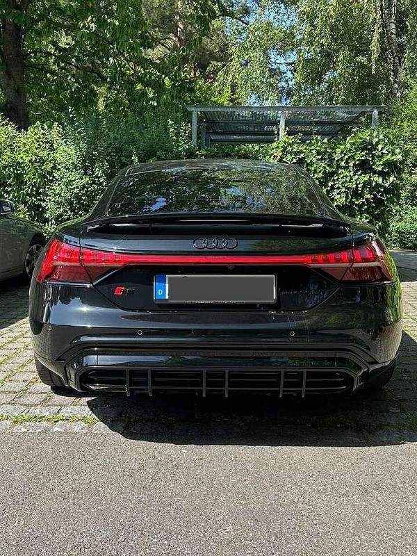 Gebraucht Audi e-tron GT quattro Design 439 kW (598 PS) 2021 Schwarz Limousine