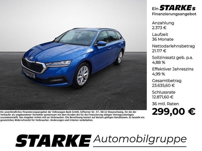 Blau Gebraucht 2023 Skoda Octavia Ambition Kombi | 23.490 € (Guter Preis) - Bild 1/4