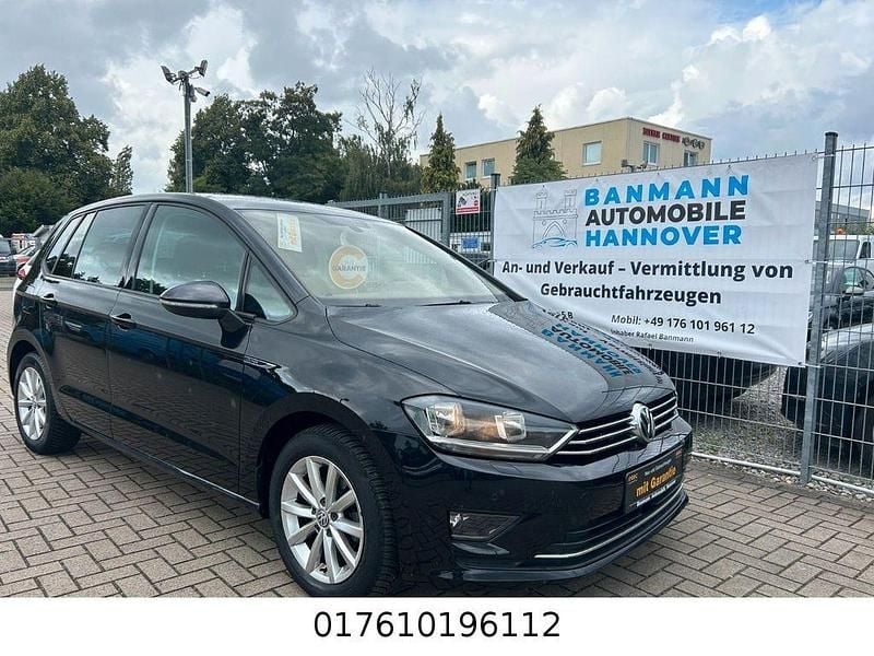 Schwarz Gebraucht 2015 VW Golf Sportsvan LOUNGE Van / Kleinbus | 11.999 € (Guter Preis) - Bild 1/4