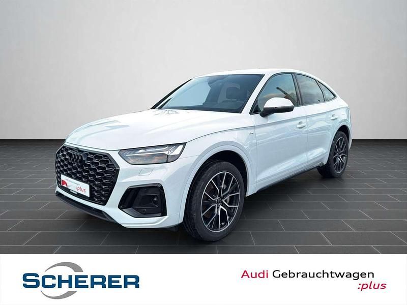 Gletscherweiß metallic Gebraucht 2021 Audi Q5 SUV | 41.900 € (Etwas zu teuer) - Bild 1/4