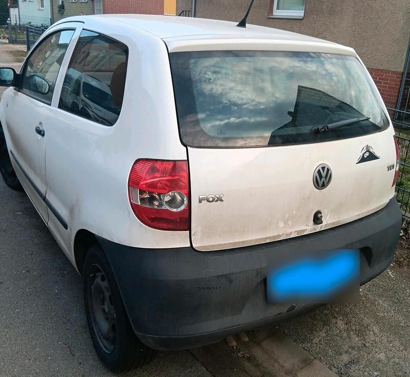 Usata VW Fox 70 CV (51 kW) 2008 Bianco Utilitaria