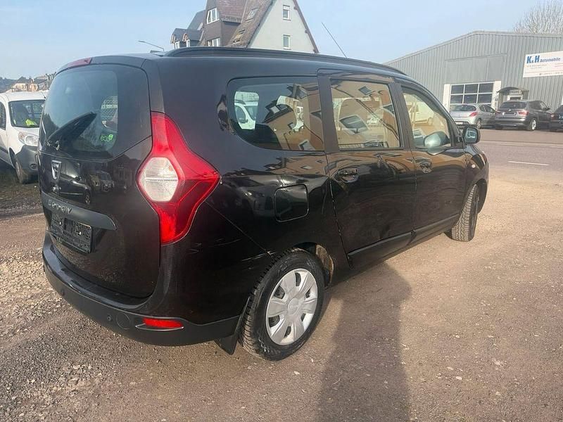 Gebraucht Dacia Lodgy Celebration 107 PS (78 kW) 2013 Schwarz Van / Kleinbus