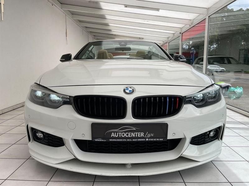 Alpinweiss iii Gebraucht 2018 BMW 440 M Sport Cabrio | 32.999 € (Superpreis) - Bild 1/3