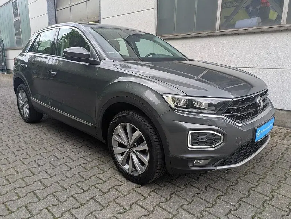 Gebraucht VW T-Roc Style 150 PS (110 kW) 2021 Indiumgrau metallic SUV