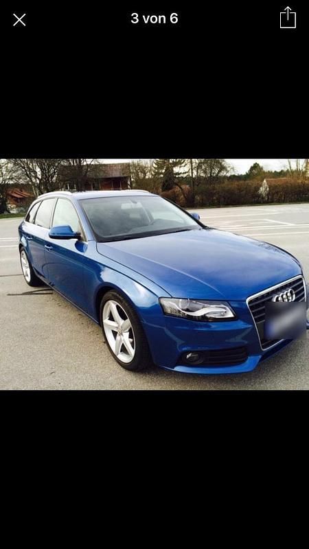 Gebraucht Audi A4 163 PS (119 kW) 2010 Blau Kombi