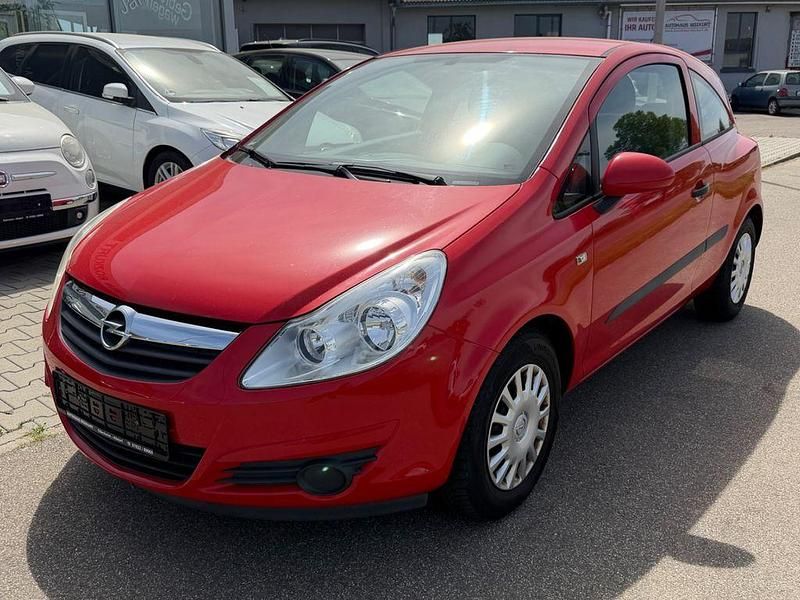 Gebraucht Opel Corsa Basis 60 PS (44 kW) 2007 Rot Kleinwagen