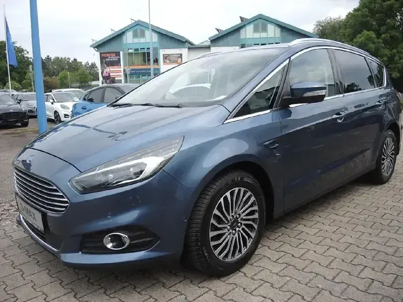 Gebraucht Ford S-MAX Business Edition 165 PS (121 kW) 2019 Blau Van / Kleinbus