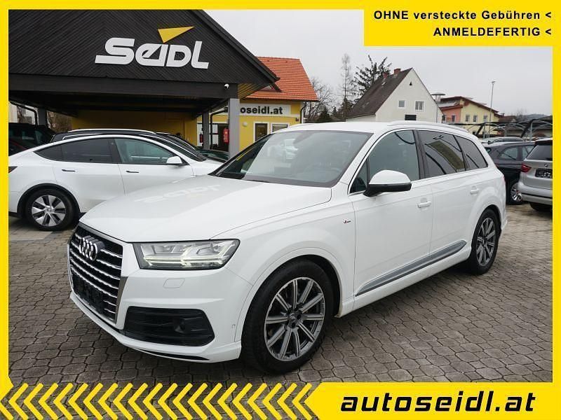Gebraucht Audi Q7 S-Line 218 PS (160 kW) 2018 Weiß SUV
