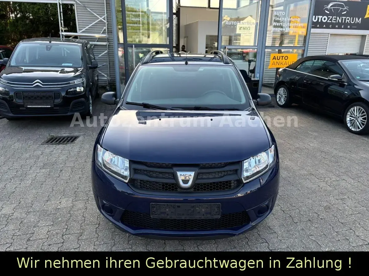 Gebraucht Dacia Logan MCV 73 PS (53 kW) 2016 Blau Kombi