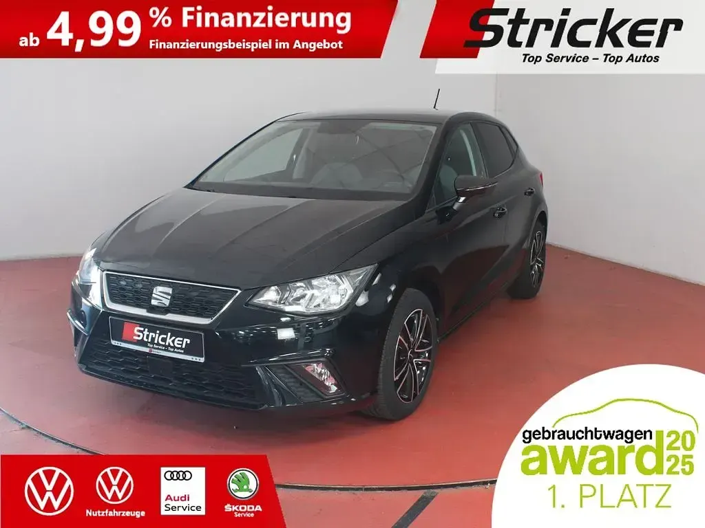 Gebraucht Seat Ibiza Style 95 PS (69 kW) 2019 Schwarz Kleinwagen