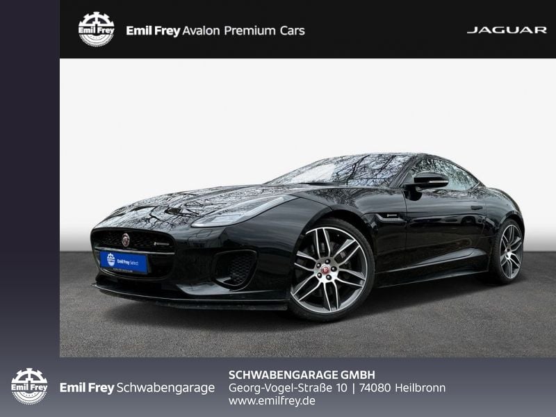 Ultimate black Gebraucht 2020 Jaguar F-Type R-Dynamic Coupé | 39.987 € (Guter Preis) - Bild 1/4