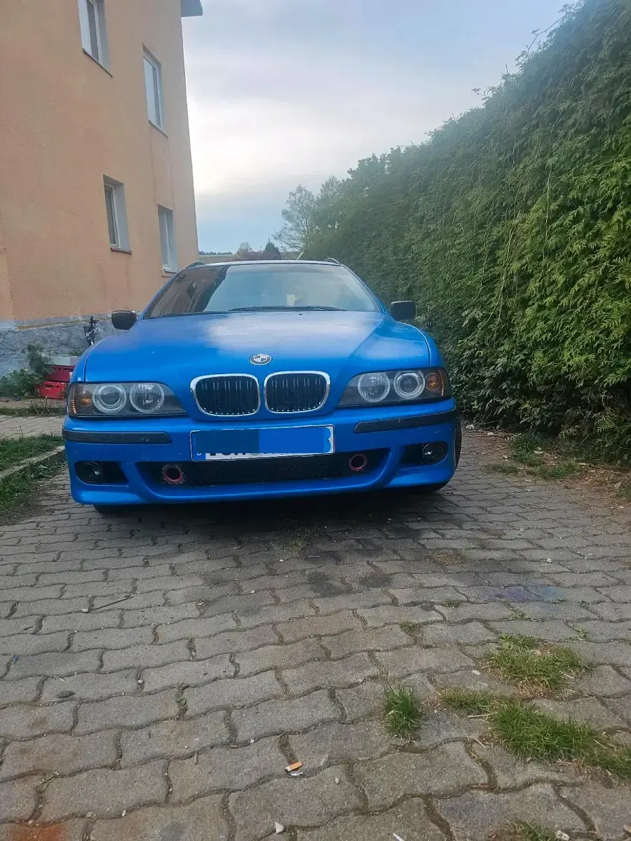 Brugt BMW 525 163 HK (119 kW) 2003 Blå Stationcar