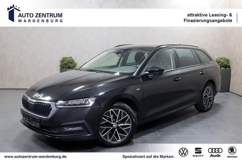 Black magic pearl metallic Gebraucht 2022 Skoda Octavia Clever Kombi | 19.760 € (Fairer Preis) - Bild 1/4