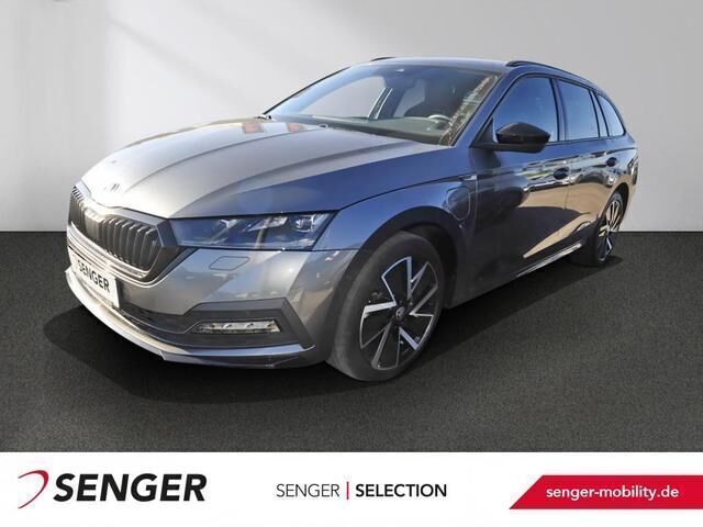 Graphitegrau met. Gebraucht 2022 Skoda Octavia SportLine Kombi | 23.580 € (Etwas zu teuer) - Bild 1/4