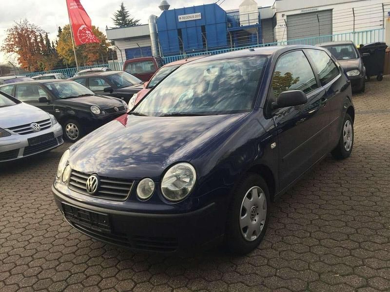 Gebraucht VW Polo Basis 54 PS (39 kW) 2002 Blau metallic Kleinwagen