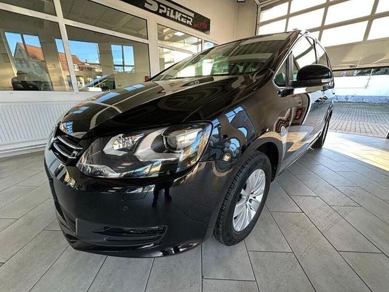 Gebraucht VW Sharan Comfortline 184 PS (135 kW) 2018 Schwarz Van / Kleinbus