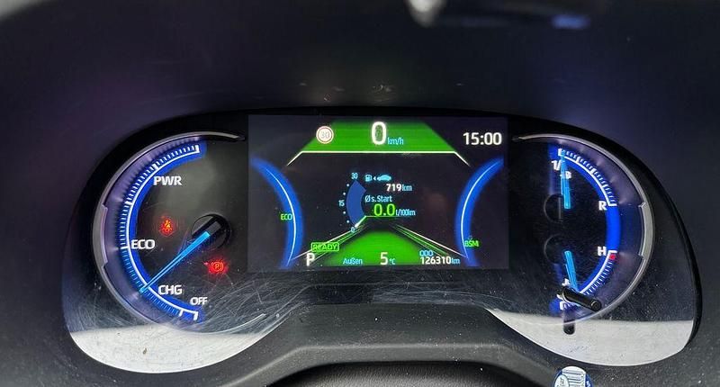 Weiß Gebraucht 2019 Toyota RAV4 Hybrid Style SUV | 25.000 € - Bild 1/4