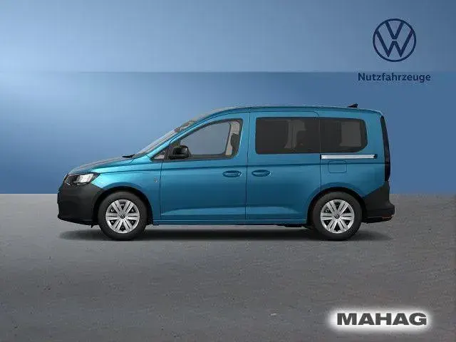 Second-hand VW Caddy 114 CP (83 kW) 2022 Albastru Monovolum