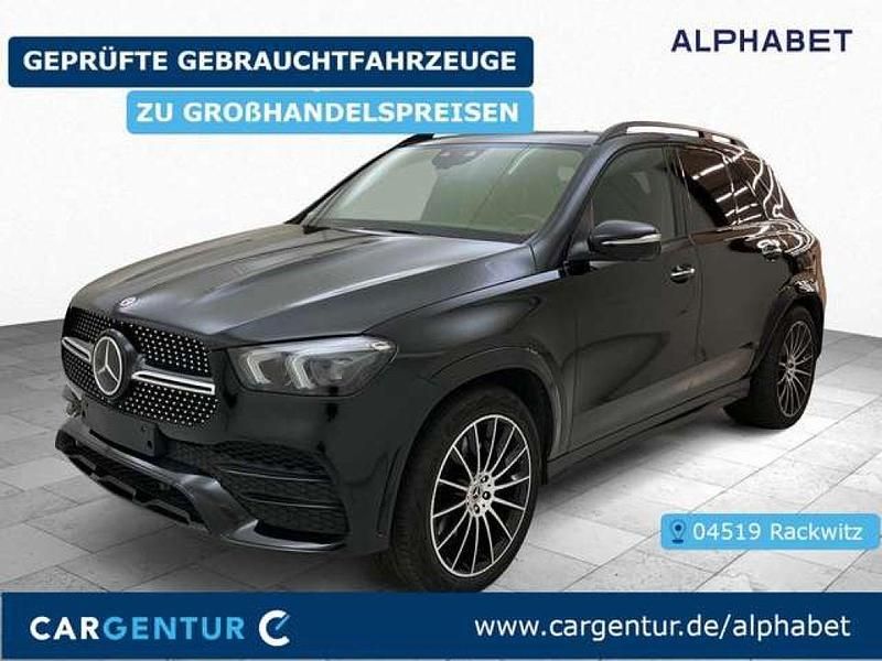Schwarz Gebraucht 2022 Mercedes GLE350 AMG line SUV | 52.207 € (Guter Preis) - Bild 1/2