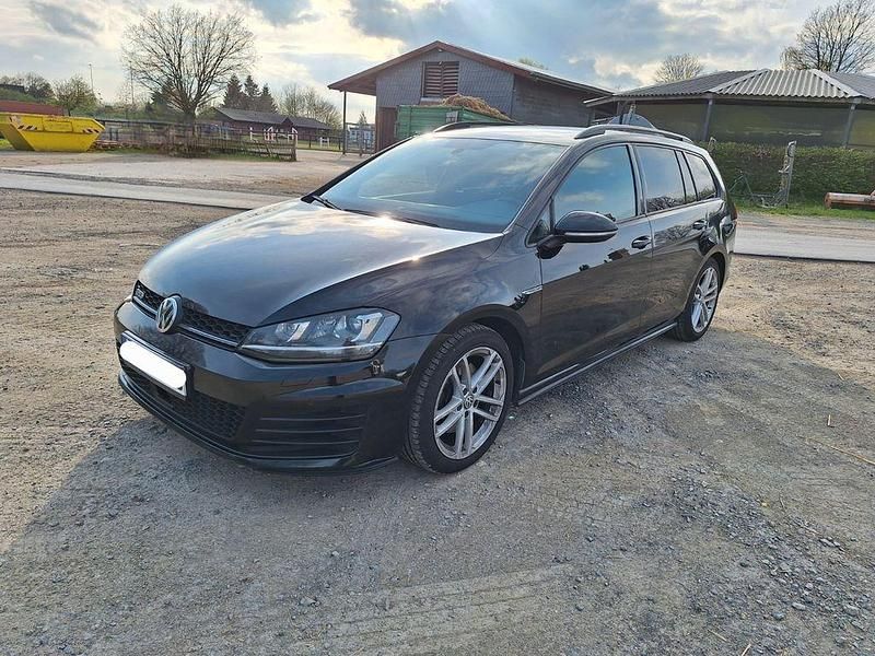 Schwarz Gebraucht 2016 VW Golf VII GTD Kombi | 9.200 € (Guter Preis) - Bild 1/4