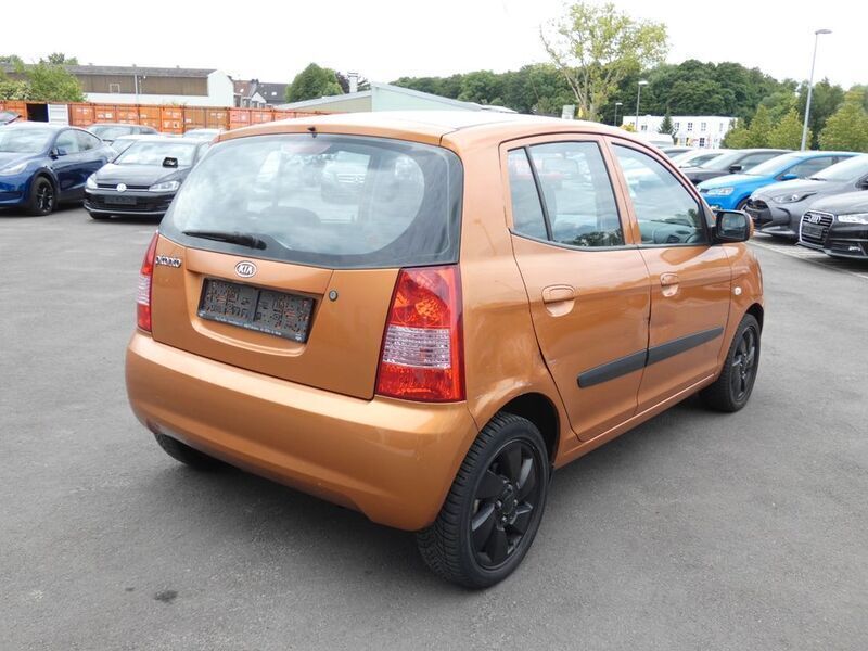 Gebraucht Kia Picanto LX 65 PS (47 kW) 2005 Orange Kleinwagen