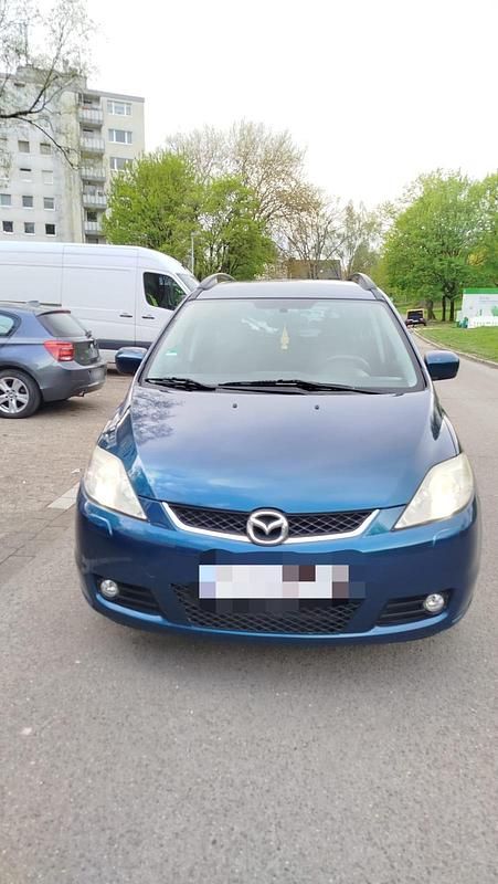 Gebraucht Mazda 5 116 PS (85 kW) 2005 Blau Van / Kleinbus