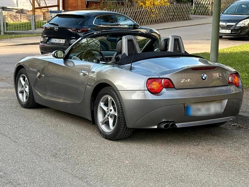 Brugt BMW Z4 192 HK (141 kW) 2003 Sølv Cabriolet