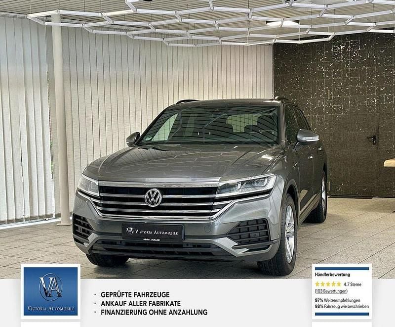 Siliziumgrau Gebraucht 2019 VW Touareg Basis SUV | 29.990 € (Fairer Preis) - Bild 1/4