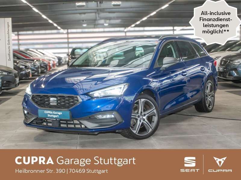 Mystery blau Gebraucht 2021 Seat Leon FR Kombi | 21.930 € (Fairer Preis) - Bild 1/2