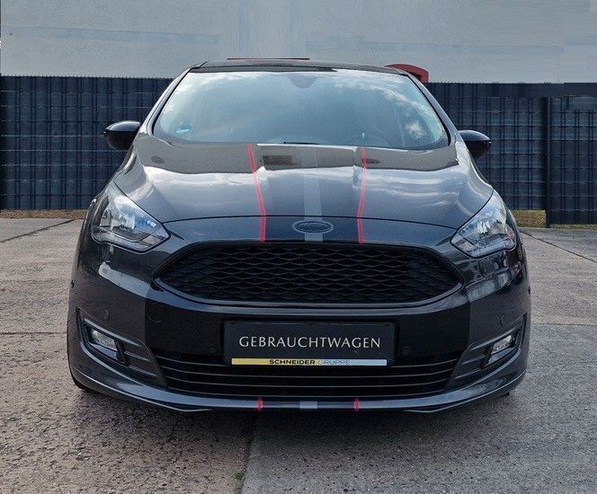 Grau Gebraucht 2017 Ford C-MAX Titanium Van / Kleinbus | 6.999 € (Guter Preis) - Bild 1/4