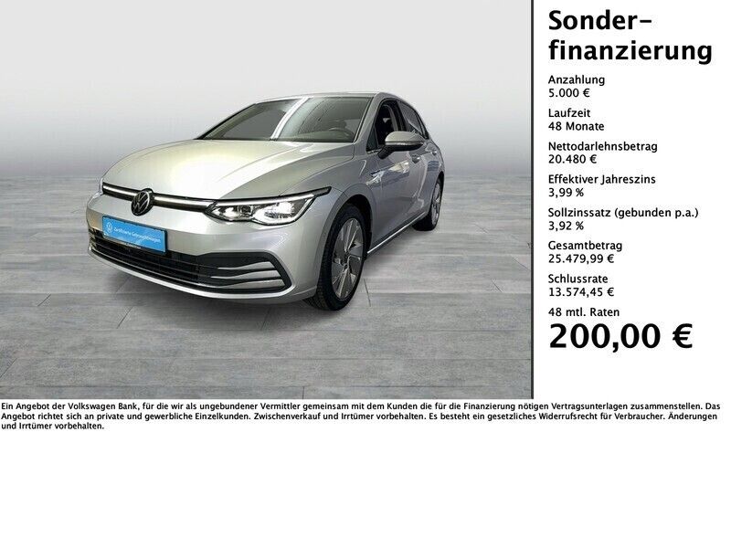 Silber Gebraucht 2022 VW Golf VIII Style Limousine | 24.790 € (Guter Preis) - Bild 1/4