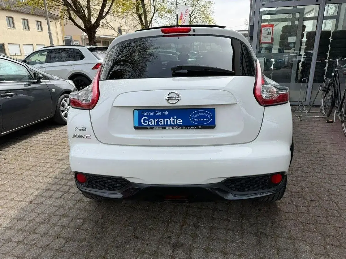 Second-hand Nissan Juke Acenta 110 CP (80 kW) 2016 Alb SUV