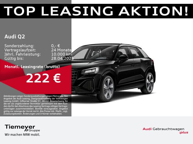 Schwarz Gebraucht 2024 Audi Q2 S-Line SUV | 37.830 € (Fairer Preis) - Bild 1/4