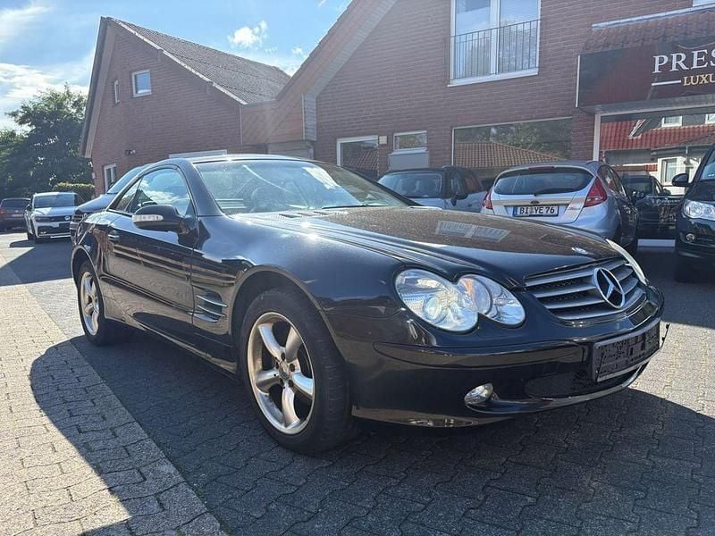 Schwarz Gebraucht 2003 Mercedes SL350 Cabrio | 7.990 € (Superpreis) - Bild 1/4