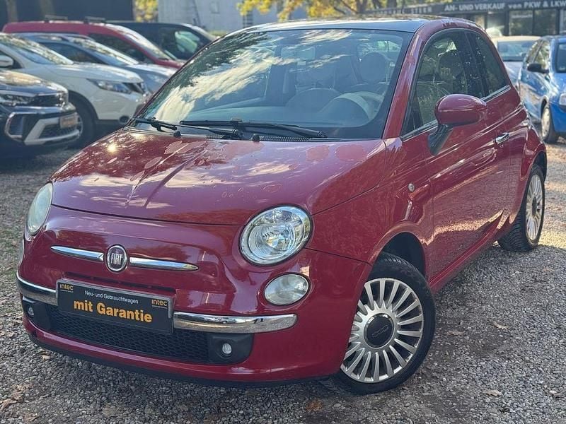 Rot Gebraucht 2008 Fiat 500 Lounge Limousine | 2.990 € (Guter Preis) - Bild 1/4