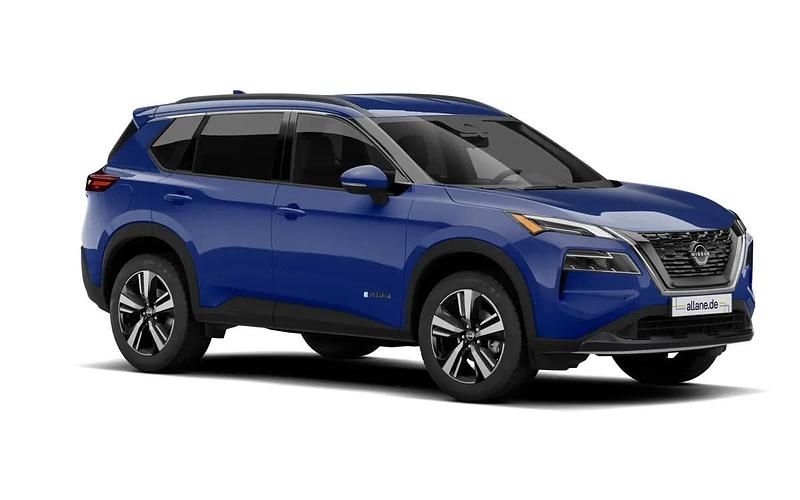 Blue metallic (blau) Gebraucht 2024 Nissan X-Trail Tekna+ SUV | 59.590 € - Bild 1/4