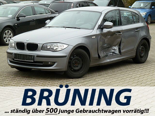 Grau metallic Gebraucht 2010 BMW 118 Kleinwagen | 8.290 € (Teuer) - Bild 1/4